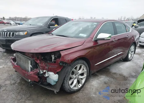 2016 Chevrolet Impala 2Lz из США, поврежденный, VIN 2G1145S36G9198685